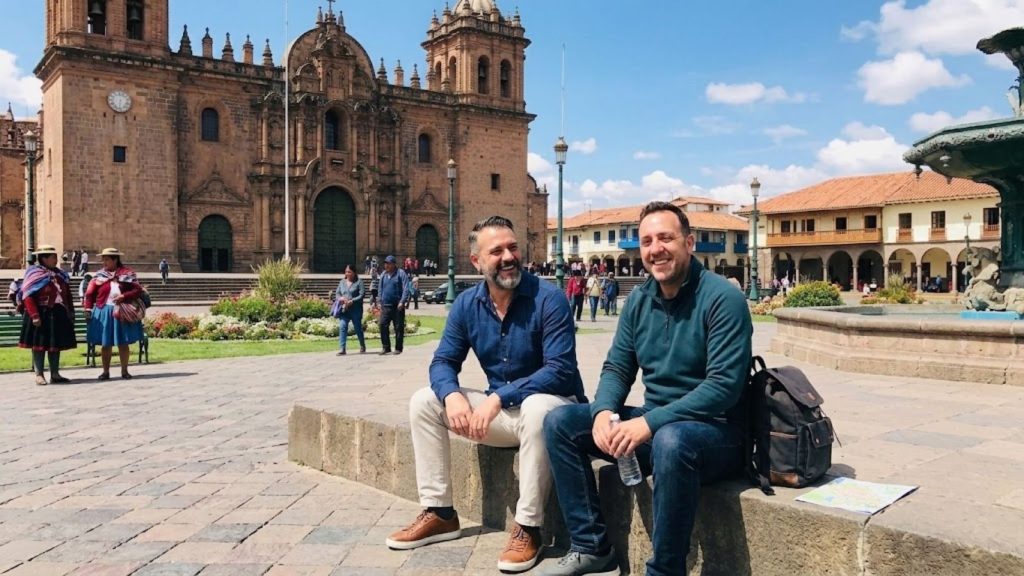Caminar días antes en la ciudad de Cusco